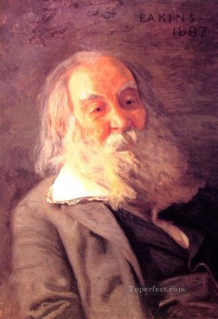  realismo Pintura Art%C3%ADstica - Walt Whitman Realismo retratos Thomas Eakins